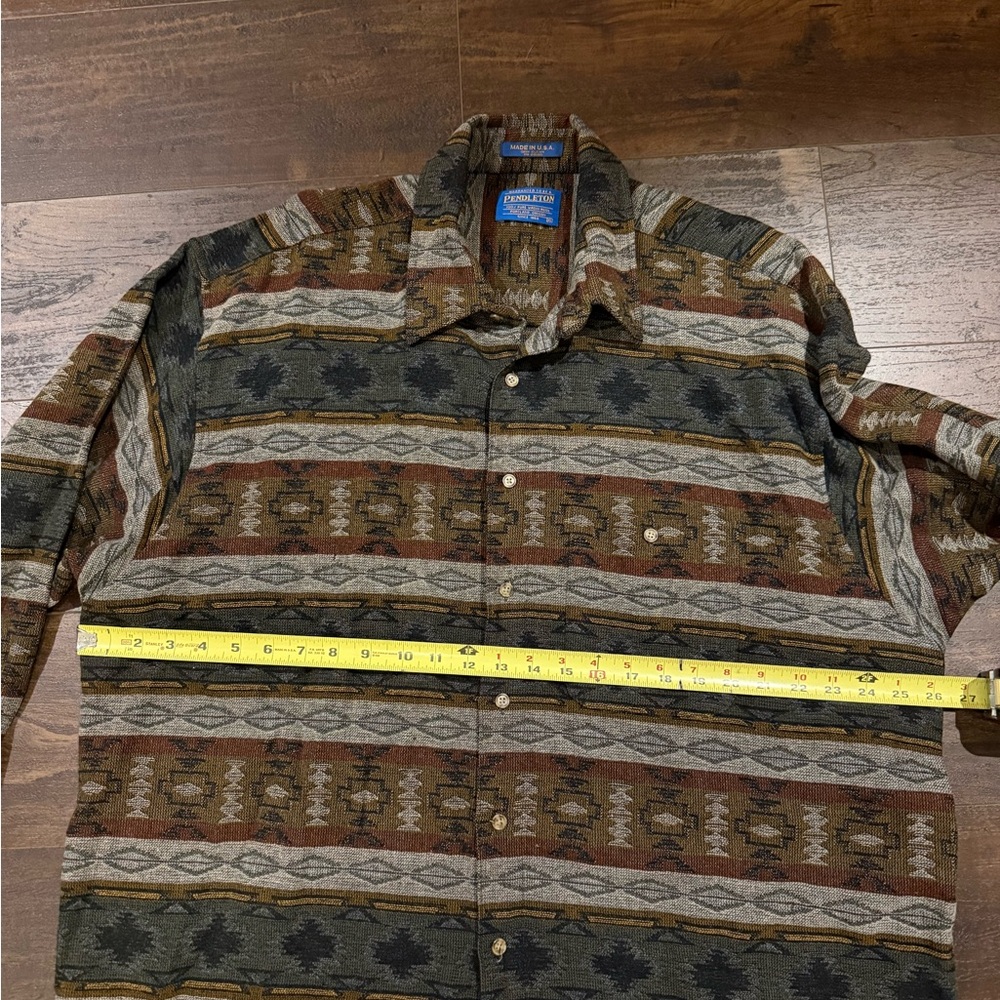 Pendleton Multicolor Patterned Shirt - image 6